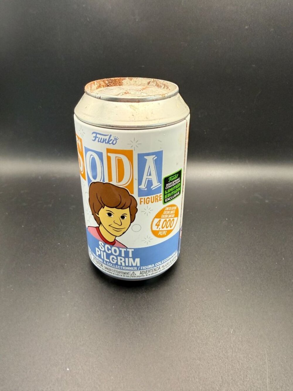 Funko Soda Scott Pilgrim Common 2020 Spring Convention Vinyl Figure Collectible